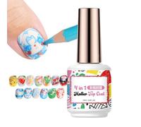 Nail Craft Top Coat,15ml Manicure Solution | Gel Top Coat for Colored Pencil | for Mother Professionals Wife Girlfriend Salon Studio Home Gathering Dating