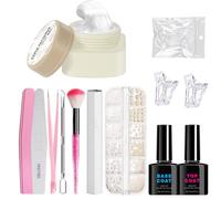 Nail Crafting Set, Nail Craft Hand Sculpture Hard Gel, Fingernails Art Carving Patterns, Long-Lasting Manicure Solution for Beginners Professionals Mother Wife