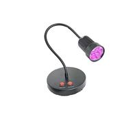 Nail Curing Lamp, Interchanable Wavelength 365/395nm UV Curing Lamp 100W Shadowless Adhesive Printing Flaw Detection Green Ink