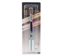 Nail Cuticle Pusher Multipurpose Stainless Steel Double End Nail Shaping Tweezers for Manicure (Colorful)