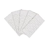 Nail Cuticle Pusher Self-adhesive Sand Flakes File Trimming Nails Pre Polishing Sandpaper Set Manicure Treatments Tool Self Adhesive Sand Trimming Manicure Accessories