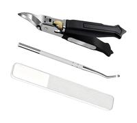 Nail Cutter for Ingrown Nails - Tool with Oblique and Curved Shape for Pedicure and Manicure, for Seniors Elderly People - For Seniors Women Men Travel
