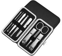 Nail Cutter Kit Clipper Set Home Pedicure Tools Portable Manicure High-end Scissors Dead Skin Foot Repair Tool 8 Piece Clippers