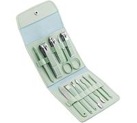 Nail Cutter Kit Clipper Set Household and Foot Repair Tools Portable Clippers High-end Scissors and Dead Skin(Green)