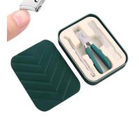 Nail Cutter, Nail Trimmer, An Ingrown Anti-Splashing Nail Cutting Instrument with Files and Spoon - Tempted Manicure with Ganasce for the Elderly