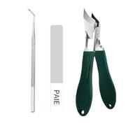 Nail Cutter - Wide Inclined Jaw, Anti-Splash Scissors With Non Slip Handle | Smart Debris Management Grooming Tool Women Men Aged Guitars Animals