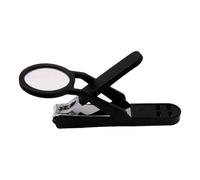 Nail Cutter with Magnifying Glass,Portable Nail with Magnifying Glass Stainless Nail Filer, Nail Toe Steel &