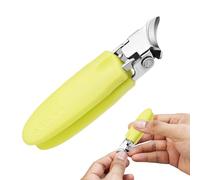 Nail cutting, toenail clipper, wide jaw, anti-splash nail trimmer for people, ergonomic curved design made of stainless steel, multifunctional toenail cutter for household travel