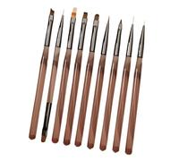 Nail Design Brushes - 9X Pen - Nail Gel Polish Painting Brush for Women, Nail Drawing Pen for Home Salon Use, Dotting Tools