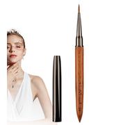 Nail Design Brushes | Nail Fine Liner Brushes - Sandalwood Polish Brush For Thin Details, Fine Drawing, Long Lines, Home Use And Professional Salon