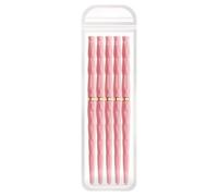 Nail Design Brushes Set, ABS Handle Nylon Hair, Fine Tip Liner Brushes 5 Pieces, Size 7 9 11 15 25mm, Precision UV Gel Polish Tools for Thin Line Detailed Painting, Professional Drawing Brush