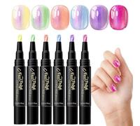 Nail Design Pens 6-Color Glitter Gel Pencil