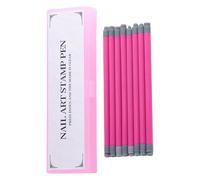 Nail Design Stamp Pen, Nail Stamp Creative Tool | Double Head Nail Design Stamp, 8 Pieces Nail Stamp Set With Patterns, Stamp For F