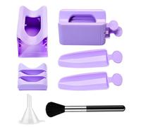 Nail Dip Container - Dip Powder Tray | Funnel | Professional Quality Dip Powder Storage, Leakproof, Durable Design, Great for Organizing and