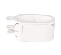 Nail Dip Powder Case French Manicure Dipping Tray Mould Container White ABS for Home Nail Salon