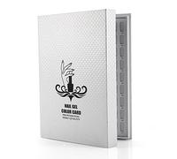 Nail Display Book, 216 Nail Colors Chart Display Nail Gel Color Card Nail Art Showing Shelf, Nail Gel Color Card Nail Polish Display Chart Book Nail Art Showing Shelf, 2 Types
