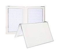 Nail Display Chart, 160 Slots Nail Gel Polish Organizer Color Card Nail Polish Color Display Chart Book Nail Swatch Book Nail Art Practice Card(White)