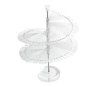 Nail Display Stand Spiral False Nail Display Practice Stand Nail Tips Rack Nail Art 120 Color Display Stand Transparent Color Salon Show Color Card Household Tool