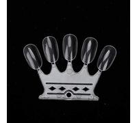 Nail Display Stick, Nail Practice Tool, Materials Nail Show Meet Demand Beauty Salon Manicure Store for Home Salon Shop Transparent