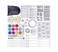Nail Diy Crystal Dropper Kit Silicone Casting Tool Diy Sweet Reusable Crafts Manufacture of Mussels Together for Daily Life