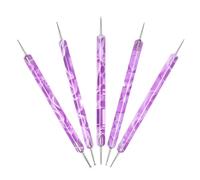 Nail Dotting Pen, Stainless Steel Tip Multifunctional - Fingernail Dotting Pen Set - for Hobbyists Professionals Beginners Home Salon Everyday Studio