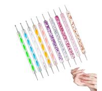 Nail Dotting Pens 10 Pieces Manicure Marbling Tools