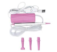 Nail Dotting Tool, USB Electric Pen, Vacuum Craft Applicator, Precision Art Accessory, Easy Design Equipment for Beginners Adults Children Crafts Creations, Blue, Pink, 5.91 Inches