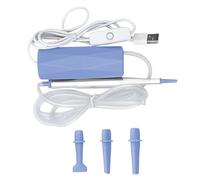 Nail Dotting Tool, USB Electric Vacuum Art Pen, Beading Gear Vacuums, Craft Accessory for Beginners, Creations, Beading, and Crafts Design, 5.91 inches, Pink, Blue