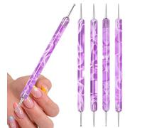 Nail Dotting Tools,5-Piece Multi-Functional Manicure,Nail Crafting Pens for Dotting | for Women Mothers Girlfriends Professionals Home Salon Everyday Studio