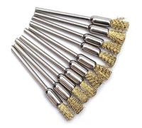 Nail Drill Bit Set, Nail Drill Bits Set for Manicure, Diamond Electric Nail Drill Bits for Manicure Pedicure Pack of 10 Multicolor(T26 58)