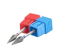 Nail Drill Bit Set, Nail Drill Bits Set for Manicure, Diamond Milling Cutter Pack of 4 for Electric Nail Drill Bits Manicure Pedicure Machine Nail File Accessory(Tp 266 050b)