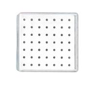 Nail Drill Bits Box Container - Dust-Proof Container with 49 Holes, Nail Repair Tool Storage Box | For Women Beginners Enthusiasts Family Friends Personal Commercial Home