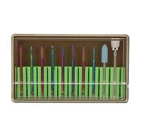 Nail Drill Bits Kit Electric Manicure Pedicure Polishing Machine Spare Parts Accessory BH-04