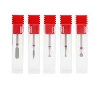 Nail Drill Bits Pedicure Manicure Grinding Head Polishing Accessory for Nail Art [Professional Use] 5 Type