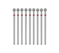 Nail Drill Bits Set, Nail Drill Bits Set for Manicure, Diamond Nail Drill Bits Ball Shape Multiple Sizes 1.8mm-5.0mm Pack of 10(4.0mm 10pcs M)