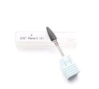 Nail Drill Bits SNERISE Ceramic Nail Drill Bits Gel Fine Medium Coarse - Removal Polishing Tool Pedicure Manicure Rotary Burr(Fine, 1 Pack)