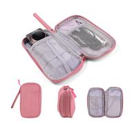Nail Drill Case, Travel Makeup Bag, Nail Drill Holder Bag with Mesh Pockets and Multi Layers, Water Resistant Portable Organizer for Grinder Machine,for Beauty Essentials,Zipper Closure, Web Handle
