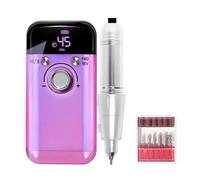 Nail Drill Electric 45000RPM High Speed Adjustable Professional Manicure Pedicure Kit for Salon Home Nail Art