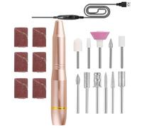 Nail Drill: Electric Nail Drill I Nail Buffer Machine Set, Portable Nail Drill Machine Kit, Nail Drill Bit Polishing Set Hand Care Tool