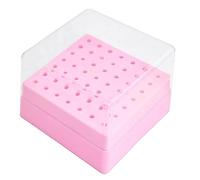 Nail Drill Grinding Bit Holder 49 Holes Space-saving Container