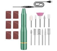 Nail Drill, Nail Drill | Electric Nail Files Set - Nail Drill Bits Polishing Set Hand Foot Care Tool for Use in Salon Cas