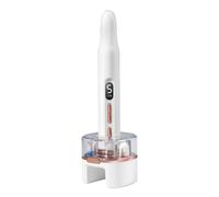 Nail Drills Electric Nail Clipper Automatic Electric Nail Trimmer for Adults for Seniors for Women Thick Nails Fingernail Clippers Portable for Elderly Nail File Rechargeable (White,131x23mm)