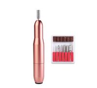 Nail Drills Electric Nail Clipper Automatic Nail Trimmer for Adults for Seniors Nail Clippers Set Toenail Clippers for Women Fingernail Clippers Small USB Adjustable Speed (11x2cm,Pink)