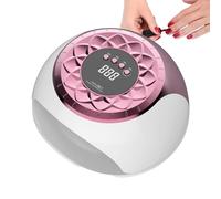 Nail Dryer for Fingernail - UV Light for Gel Nail Polish | Salon Nail Lamp | Nail Lamp for Desk | Quick Dry Gel Light | Multifunctional Portable UV LED Nail Lamp Device for Home Travel Hand and Foot