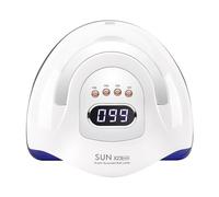 Nail Dryer Machine 380W UV LED Lamp for Nails 81LEDS Gel Polish Curing Manicure With Auto Smart Sensor Art(X23)