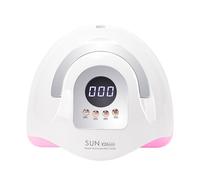 Nail Dryer Machine 380W UV LED Lamp for Nails 81LEDS Gel Polish Curing Manicure With Auto Smart Sensor Art(X26)