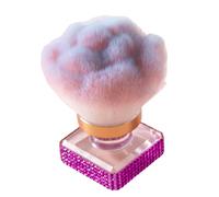 Nail Dust Brush - Compact Powder Contour Tool | Lightweight Ergonomic Makeup Applicator for Daily Use Face Carving Travel Kit Perfection to Clean the Face