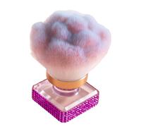 Nail Dust Brush, Loose Powder Brush for Face - Travel Size Beauty Care Manicure Pedicure Contour