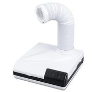 Nail Dust Collector, Dental Polishing Dust Suction Extractor with Fan and LED Light for Nail Grinding and Polishing