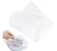 Nail Dust Collector Filter Sheets, 100 Pieces Replacement Paper, Nail Vacuum Dust Collector, Filter Pads with Easy Installation, Home Beauty Studio Manicure Professional